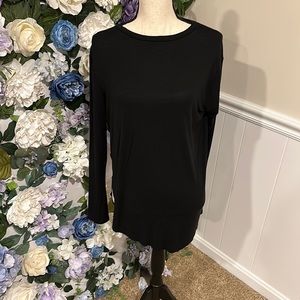 Halogen Black Asymmetrical Top